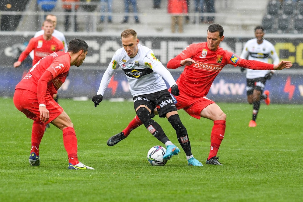 Admira und Altach trennten sich mit einem 2:2-Unentschieden. 