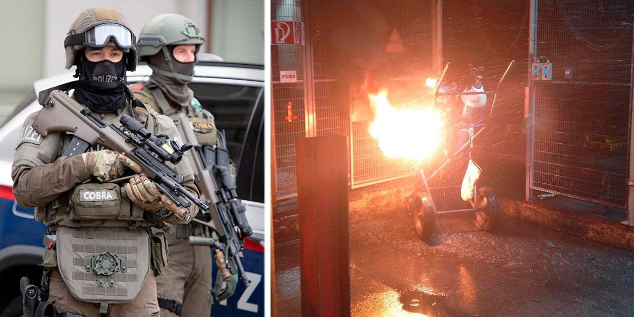 Heute.at - Feuerwehr ruft Elite-Polizisten der Cobra zu Hilfe