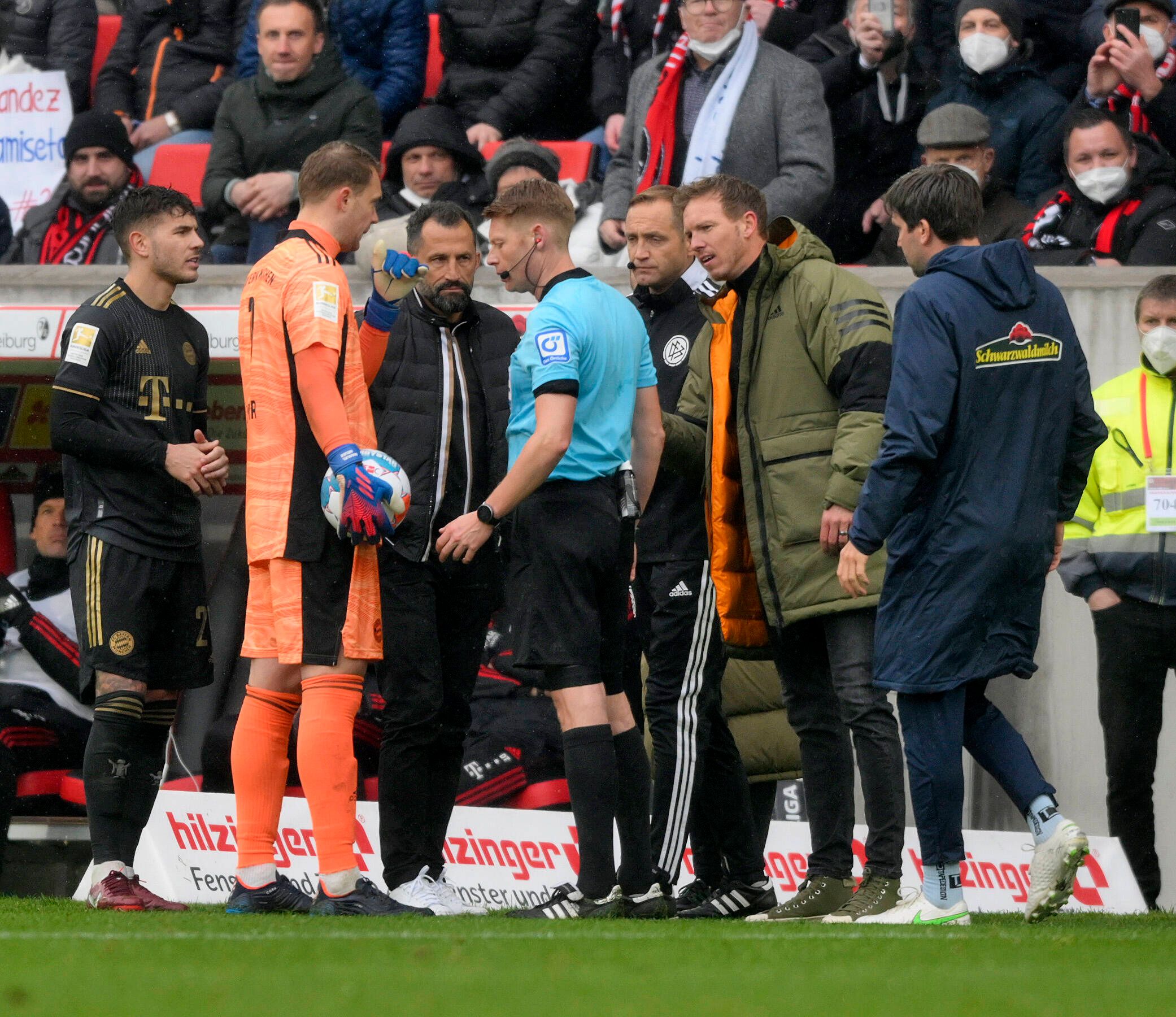 Die Bayern begingen gegen Freiburg einen Wechselfehler. 