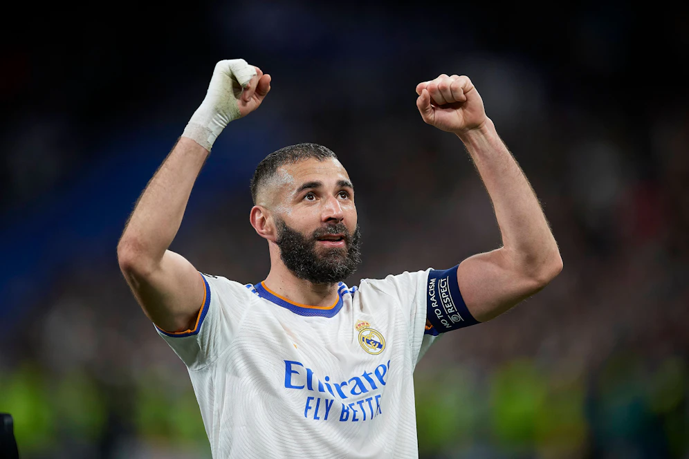 Karim Benzema erzielte einen Elfmeter-Doppelpack. 