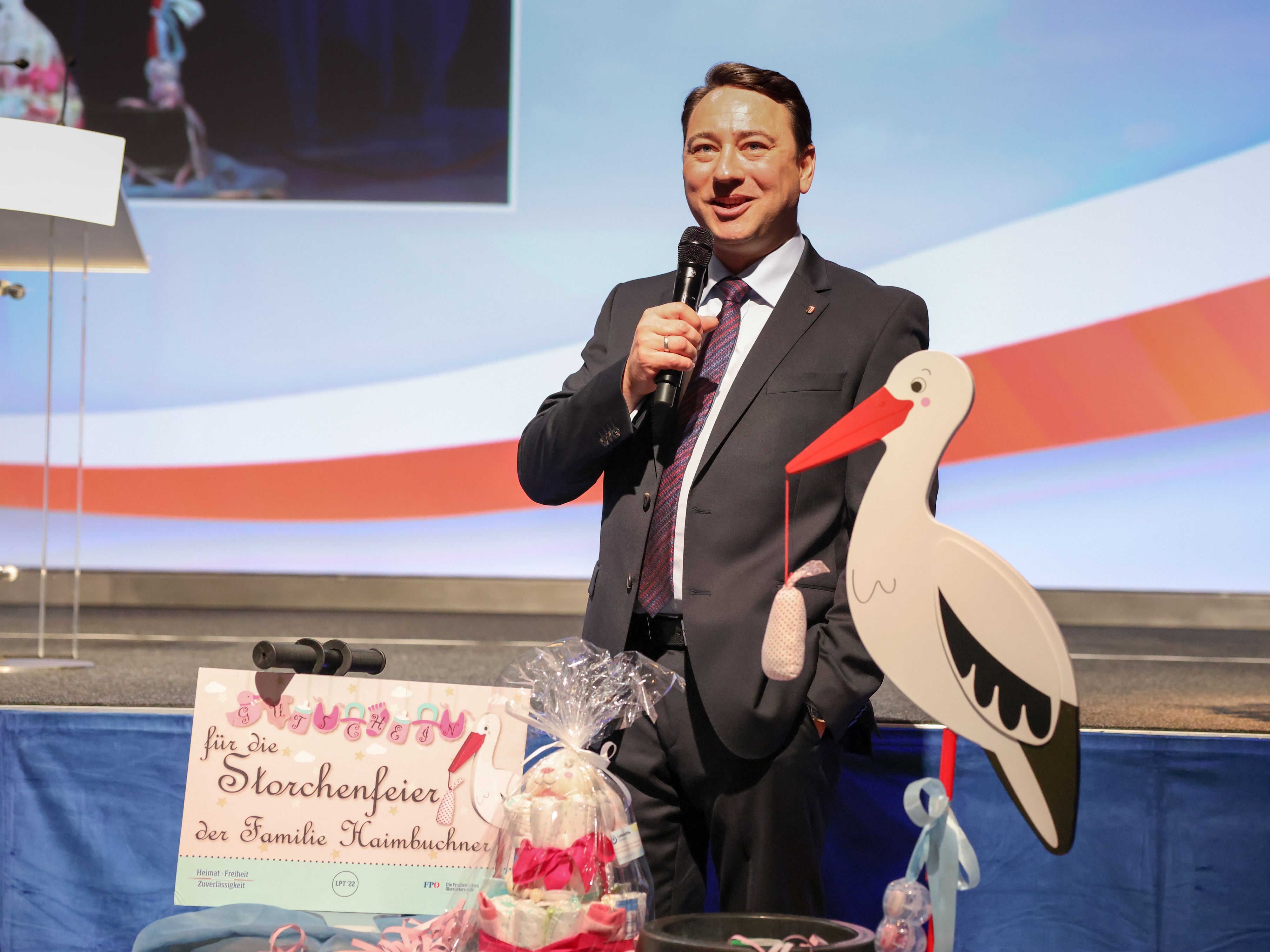 OÖ-Landeshauptmann-Stellvertreter <strong>Manfred Haimbuchner</strong> wurde als FPÖ-Landesparteiobmann wiedergewählt.