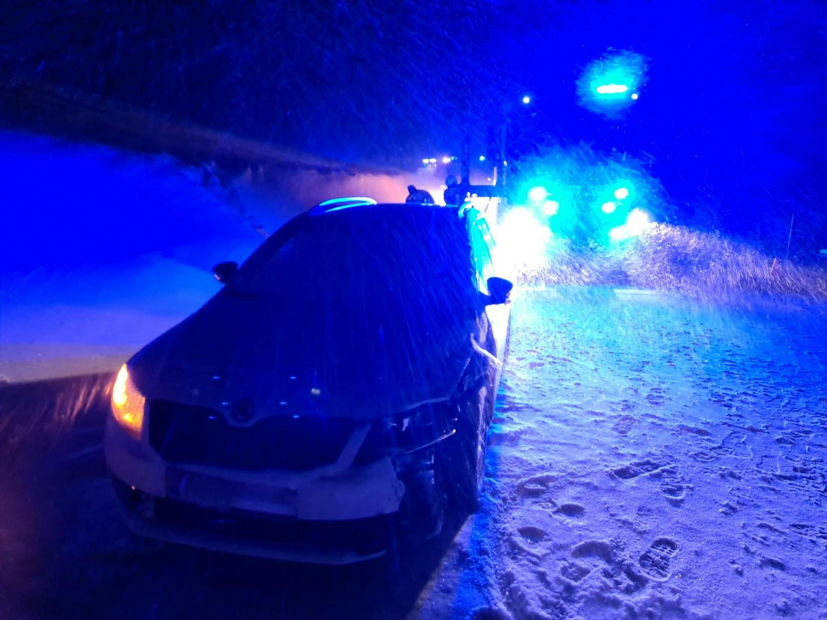 Der Wintereinbruch sorgte für zahlreiche Unfälle.