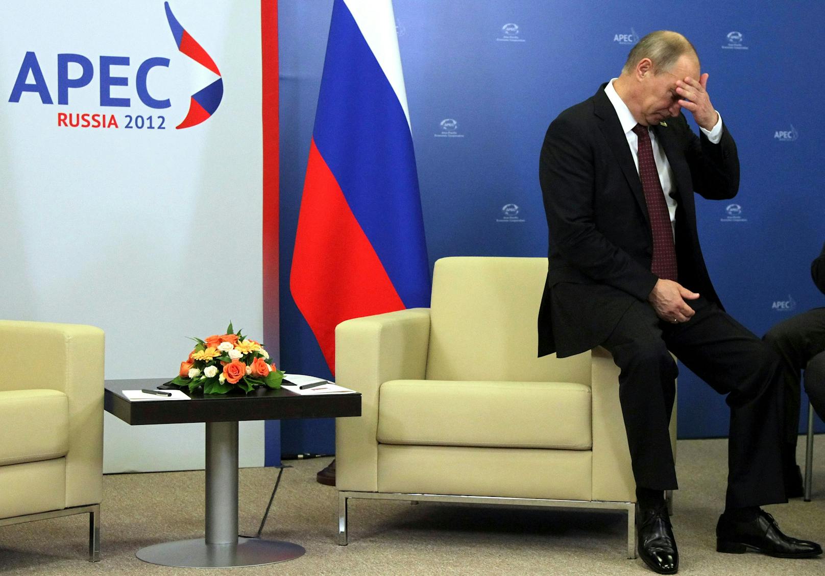 Putin beim APEC-Gipfel 2012.