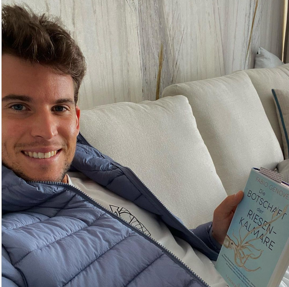 Dominic Thiem meldet sich aus der Hotel-Quarantäne.
