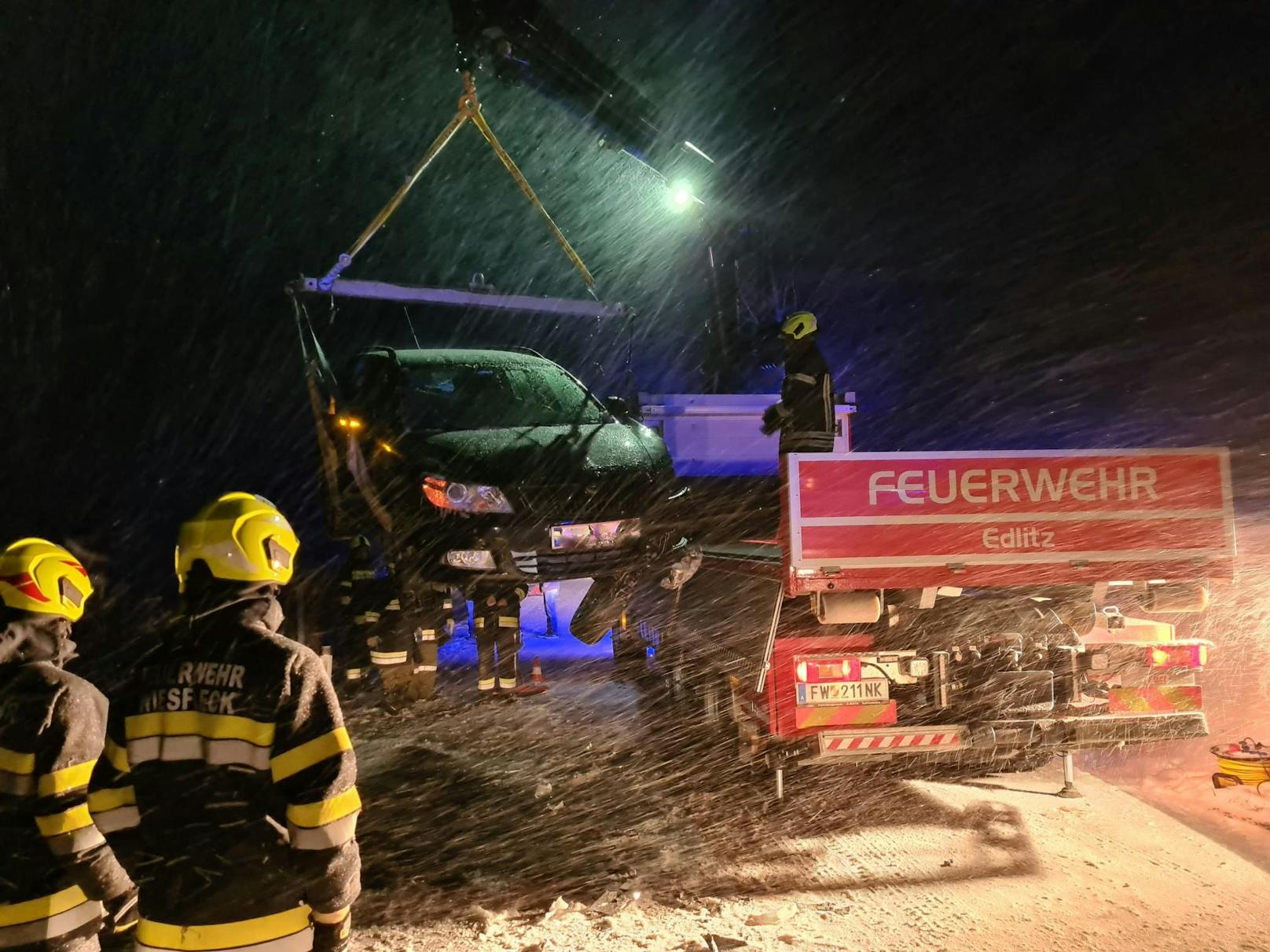 Der Wintereinbruch sorgte für zahlreiche Unfälle.