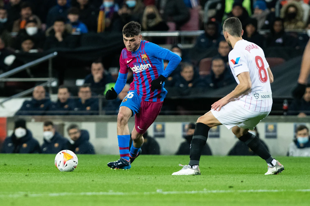 Pedri schießt Barca zum Sieg.