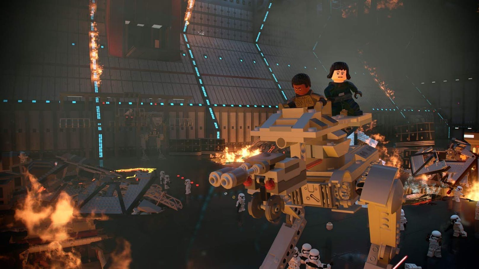 Am 5. April erscheint mit "Lego Star Wars: The Skywalker Saga" das bisher größte Abenteuer im Baustein-Universum und entführt Spieler dabei einmal mehr in eine "weit, weit entfernte Galaxis".