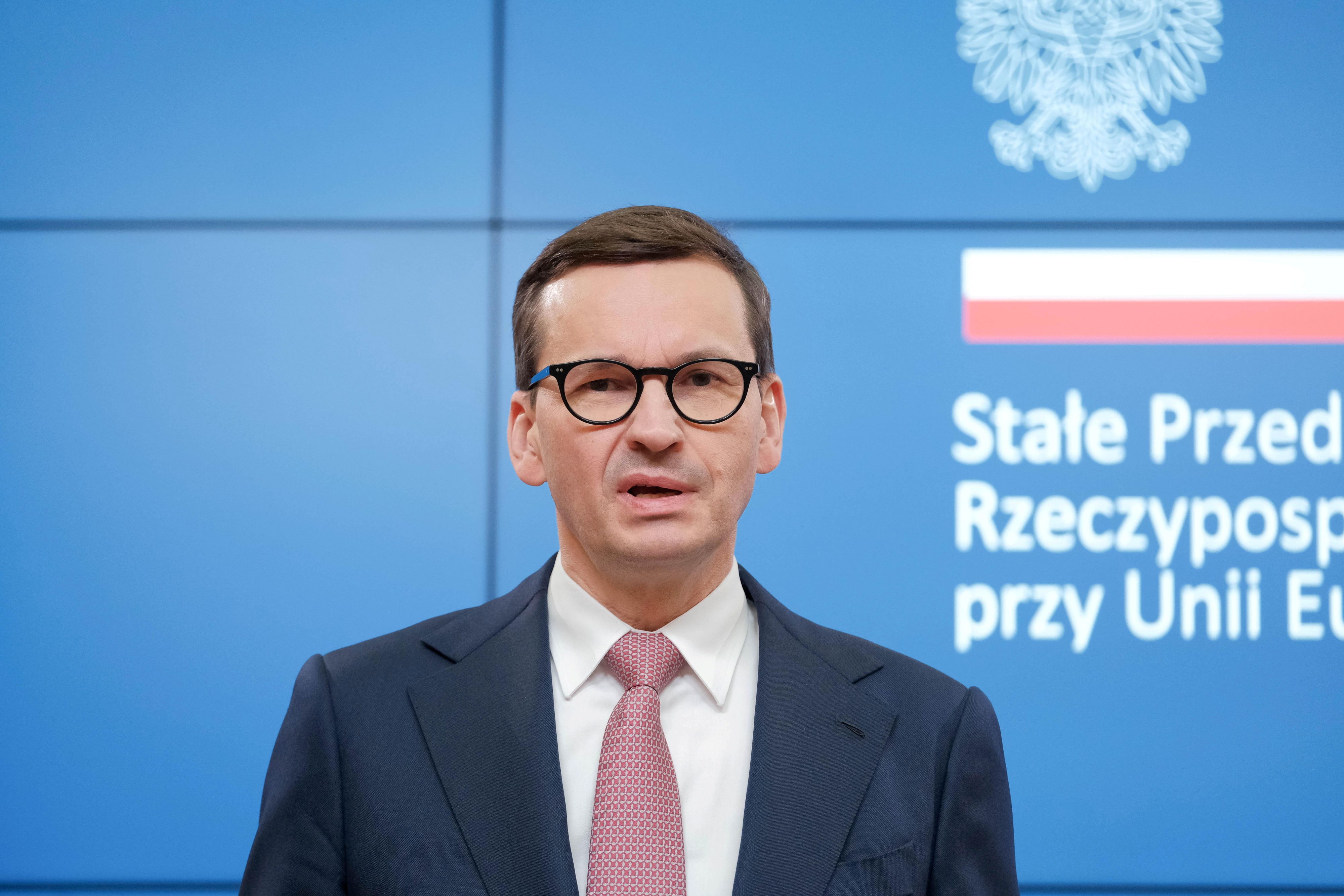 Polens Premierminister Mateusz Morawiecki.