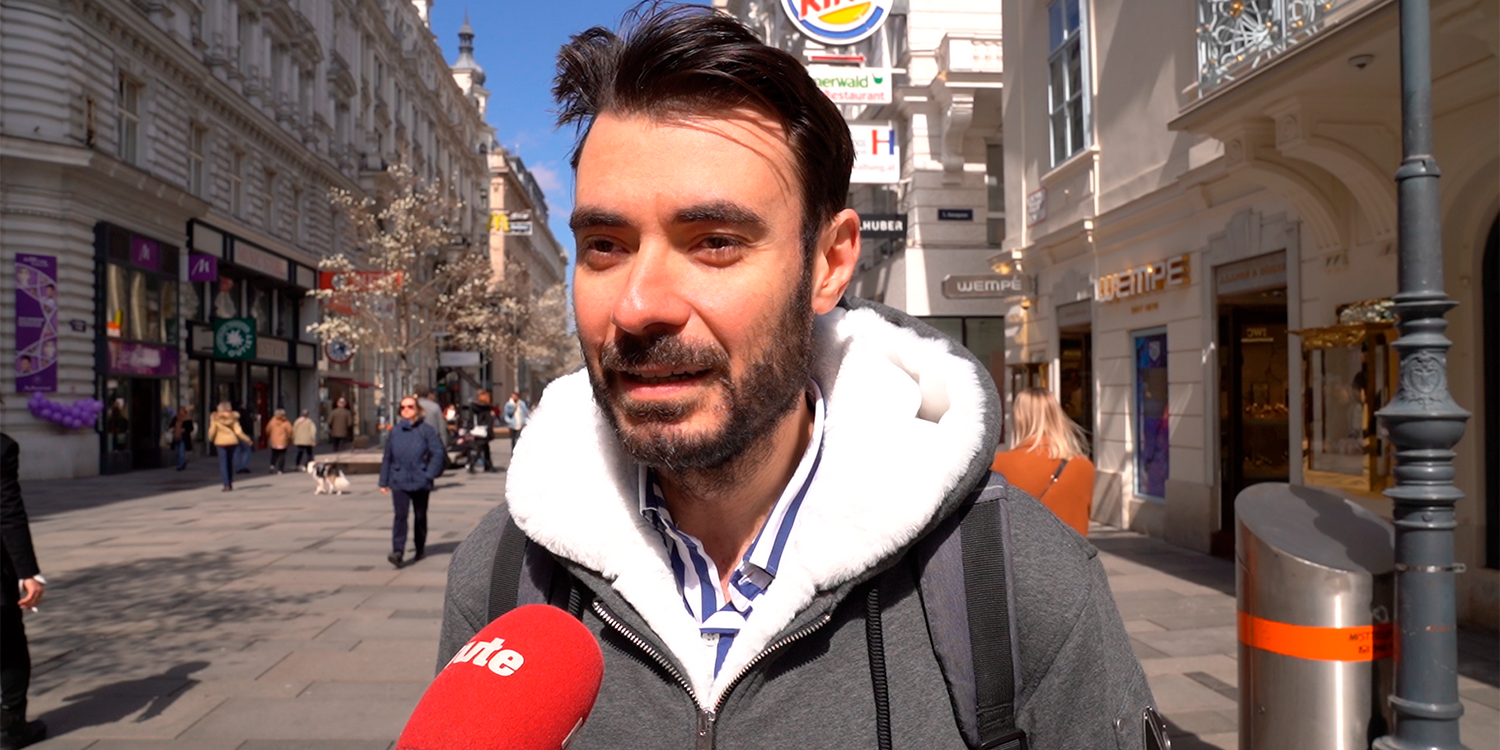 "Heute"-Straßenbefragung auf der Kärntner Straße