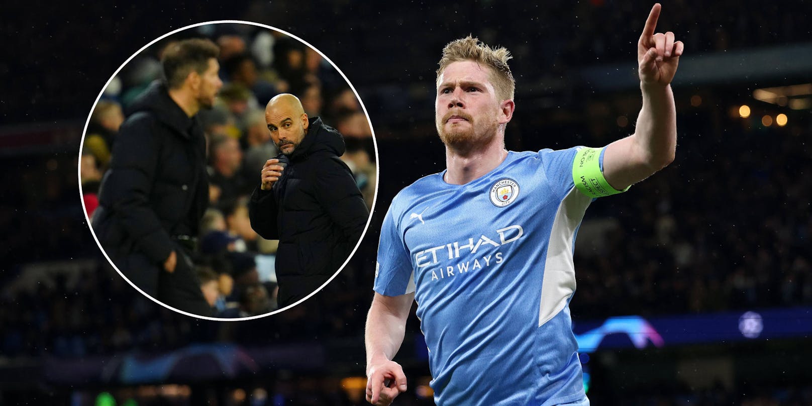 Kevin De Bruyne schießt City zum Sieg.