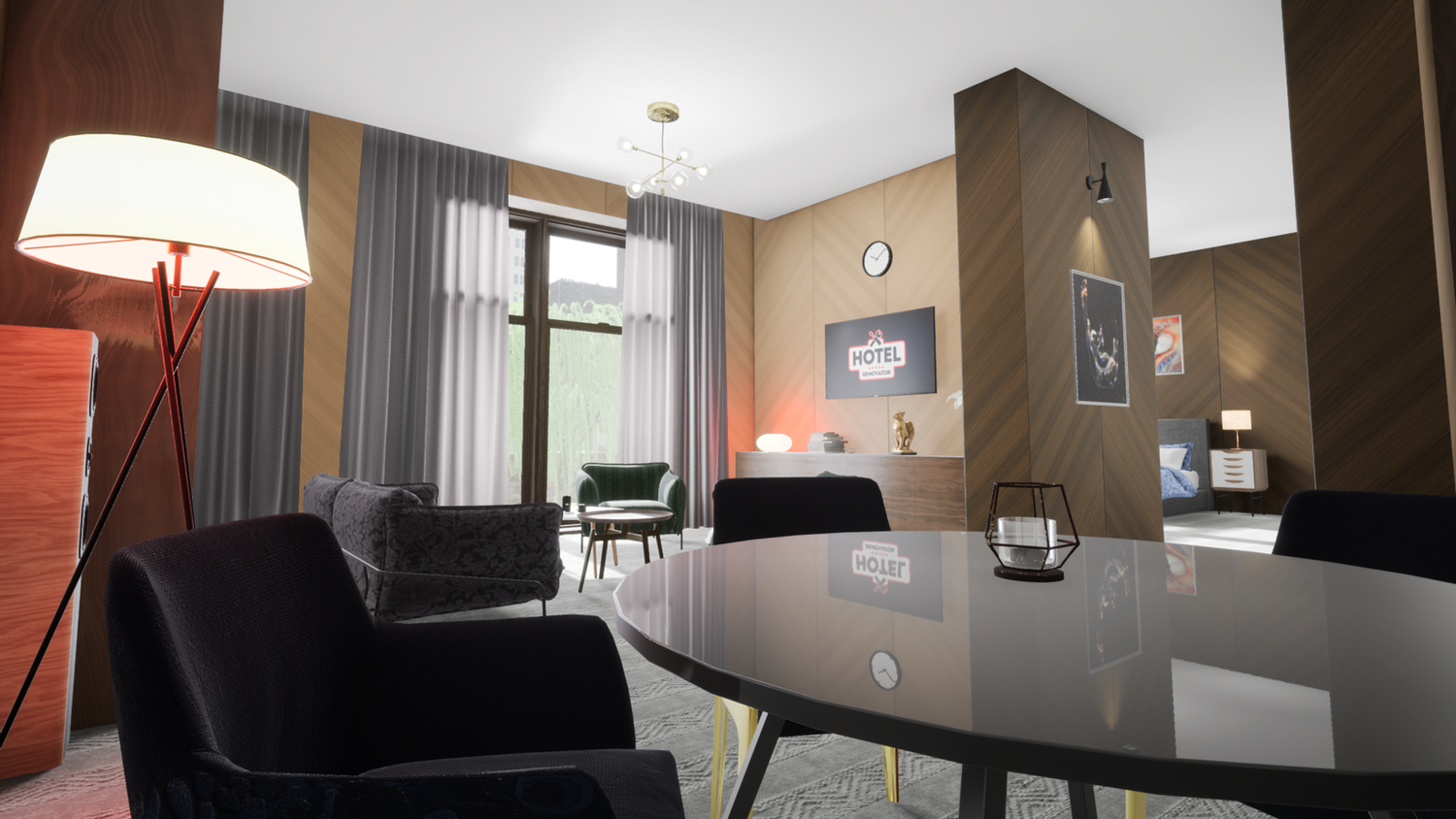 Focus Entertainment tut sich mit Two Horizons zusammen um "Hotel Renovator" zu publishen.