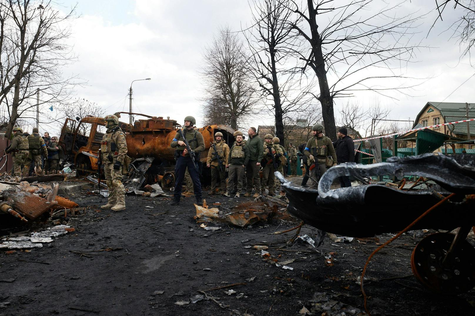 Es ist Tag 41 im Ukraine-Krieg und nach dem Butscha-Massaker werden immer mehr schreckliche Details zur Bluttat bekannt.