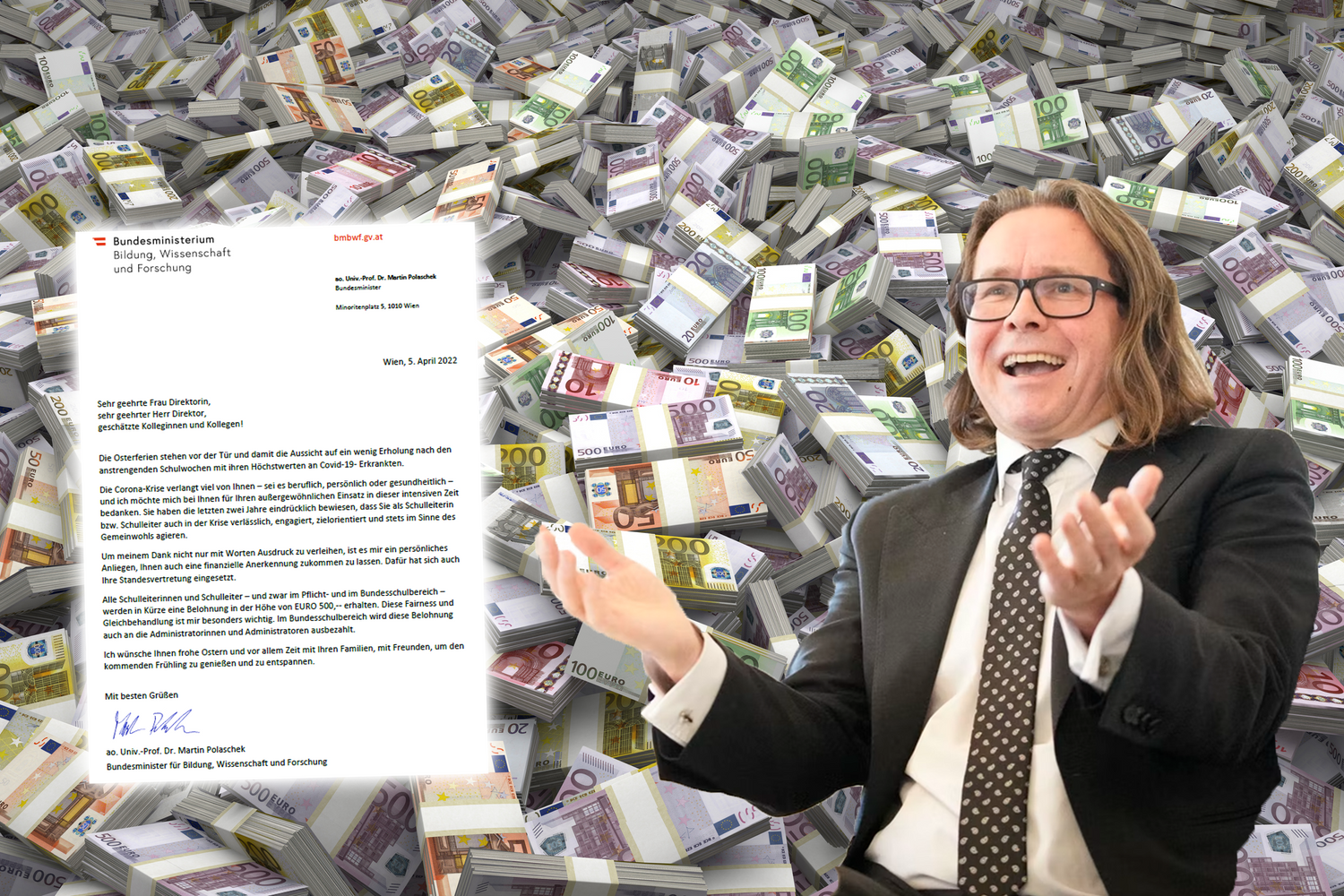 3,2 Millionen Euro werden für die Schulleitungen in die Hand genommen.