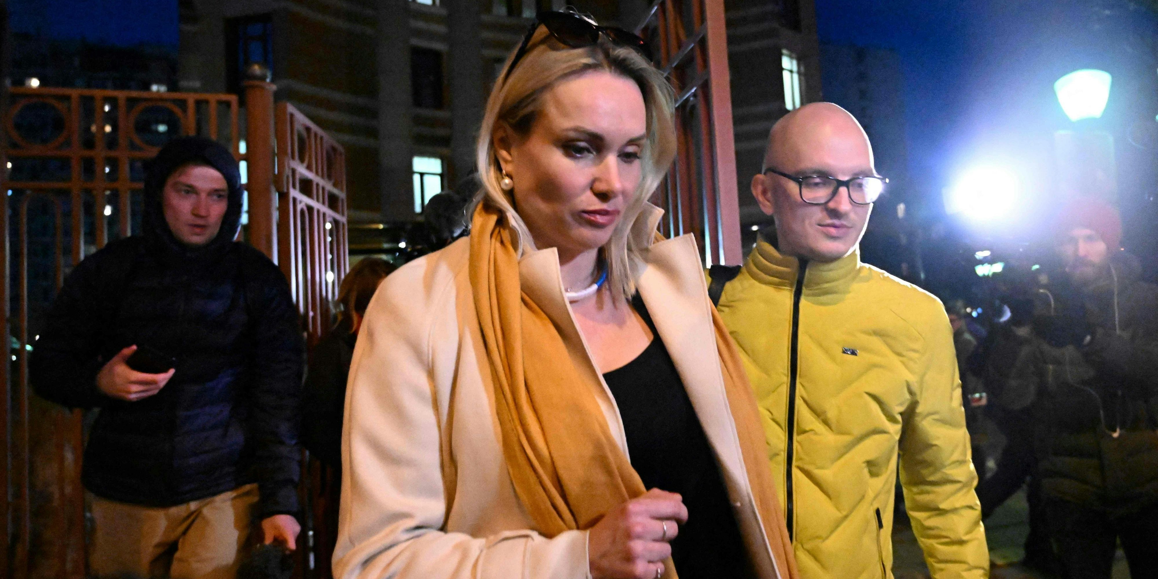 Redakteurin Marina  Ovsjannikowa