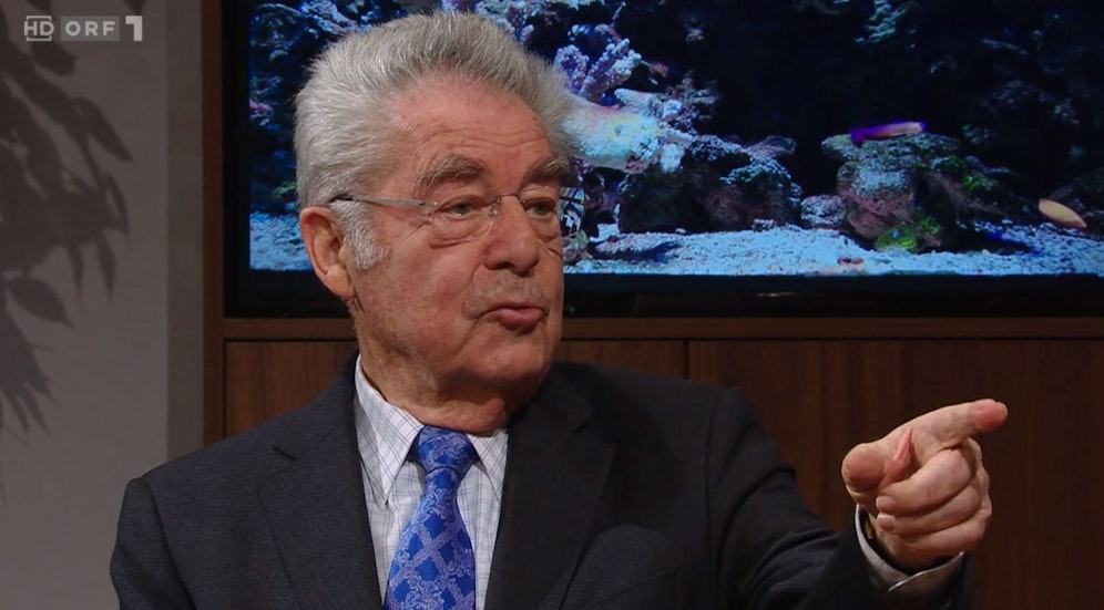 Ex-Bundespräsident Heinz Fischer ist stinksauer.