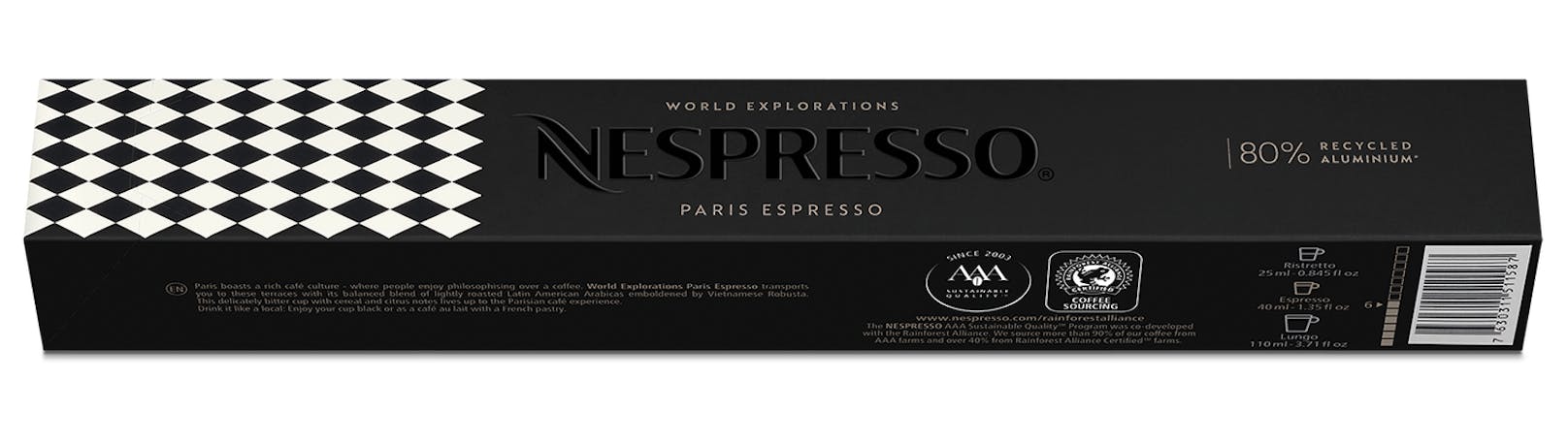 <strong>World Explorations Paris Espresso</strong> von <strong>Nespresso</strong>
