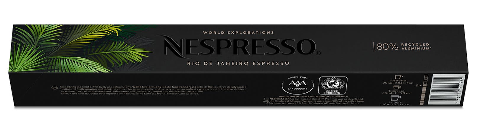 <strong>World Explorations Rio de Janeiro Espresso</strong> von <strong>Nespresso</strong>
