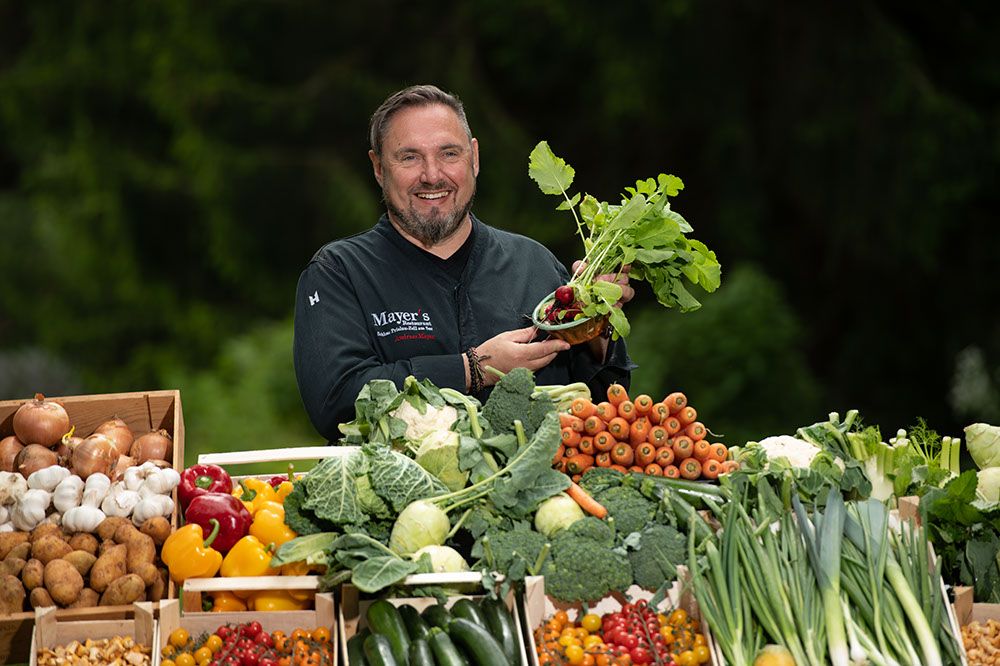 Sternkoch Andreas Mayer und der Duft von Gemüse