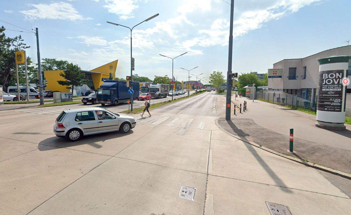 Blick in die Grenzackerstraße in Wien-Favoriten. (Symbolbild)