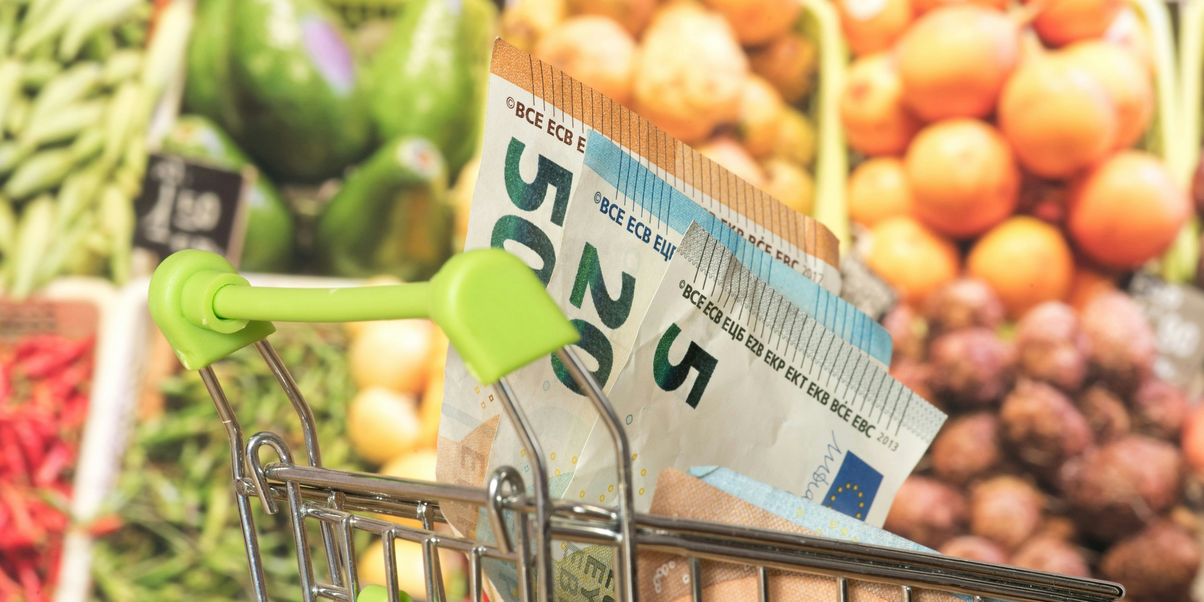 Lebensmittel, Teuerung, Supermarkt, Preisschock