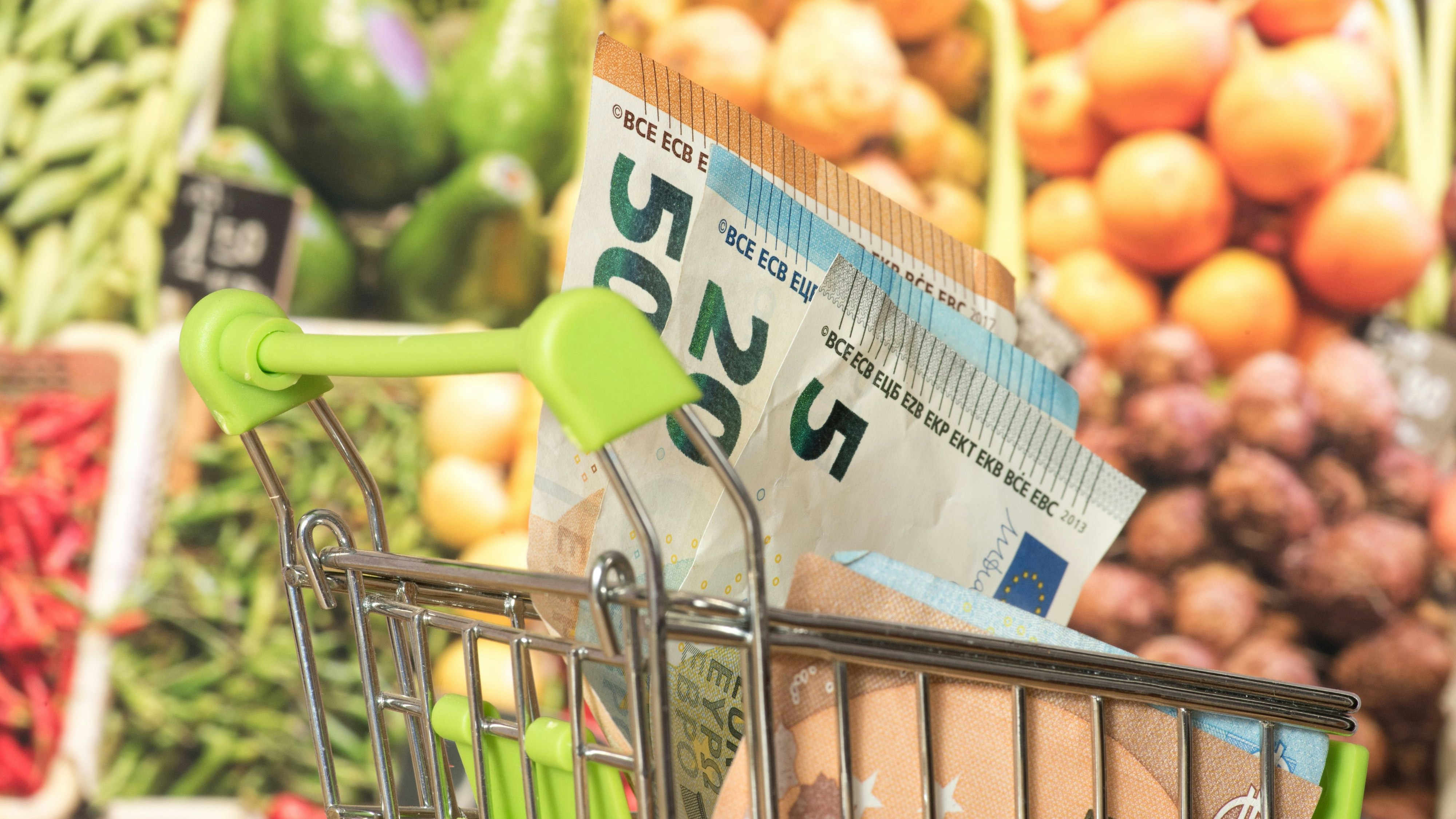 Lebensmittel, Teuerung, Supermarkt, Preisschock