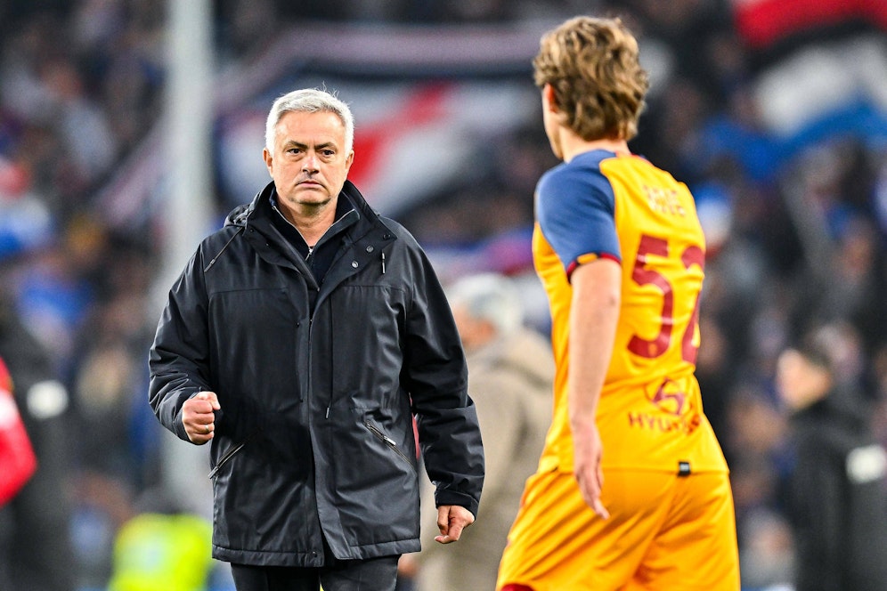 Jose Mourinho kann gegen Bodö/Glimt nicht gewinnen. 