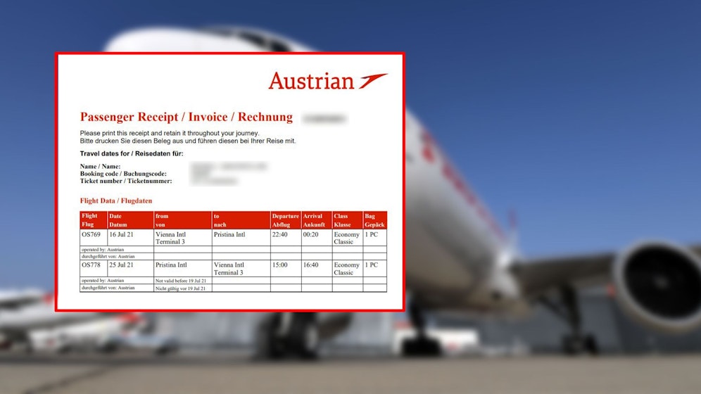 Nochmal wird die 22-Jährige nicht mehr mit der Airline fliegen