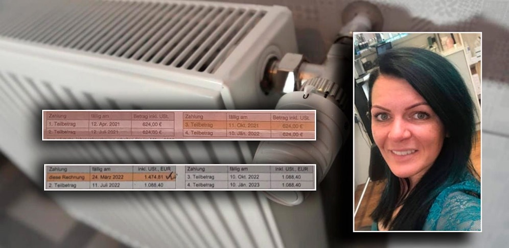 Im März zahlte Bianca 1.474,81 Euro. Drei weitere Teilbeträge in Höhe von 1.088,40 Euro folgen noch.&nbsp;