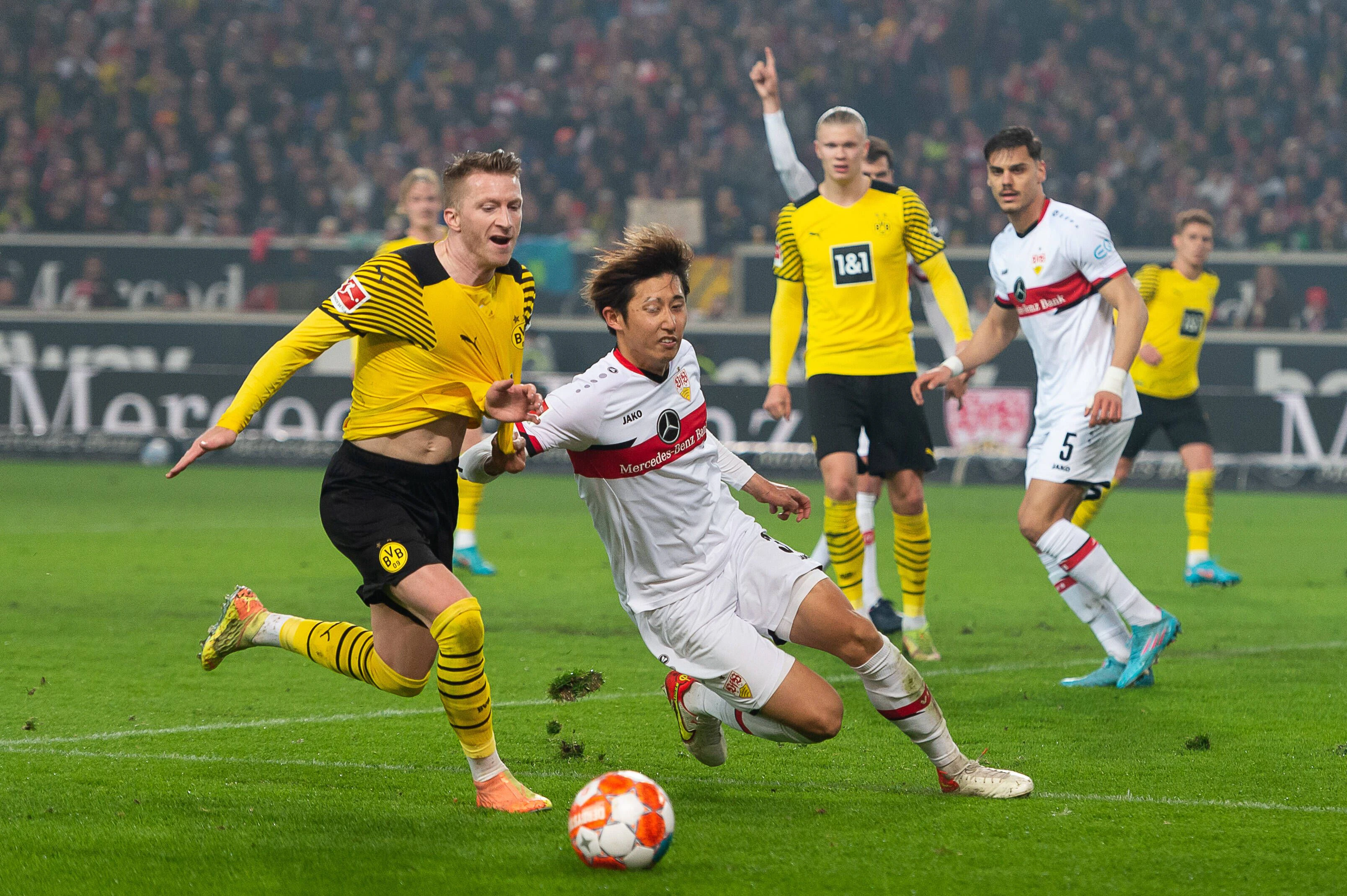 Stuttgart verliert gegen Dortmund