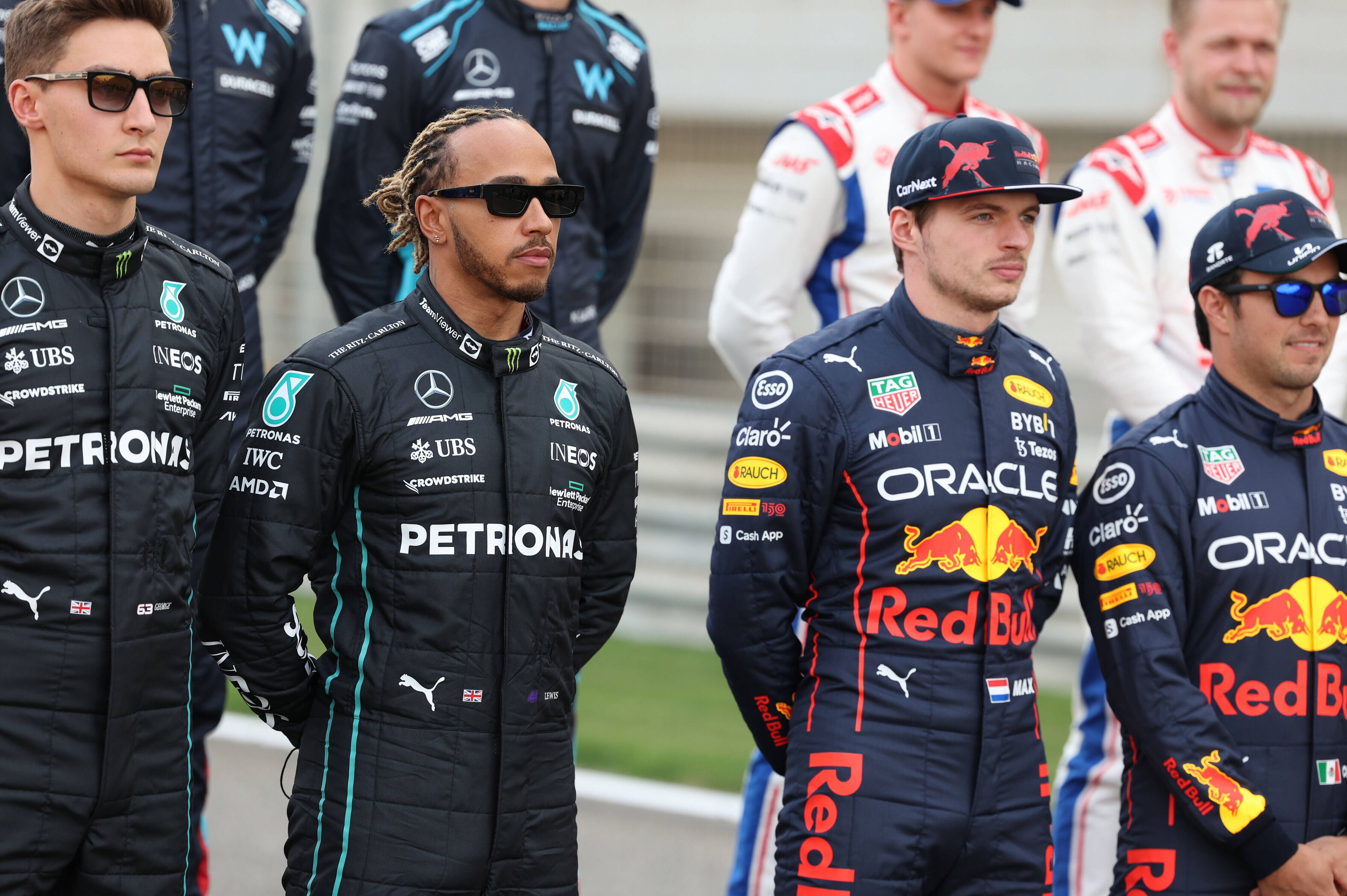 Lewis Hamilton scherzt mit Erz-Rivalen Max Verstappen