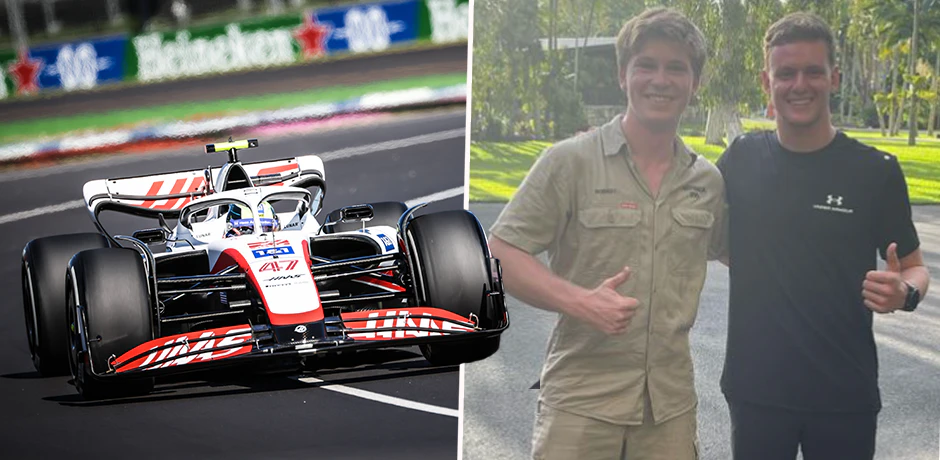 Mick Schumacher auf Krokodil-Jagd