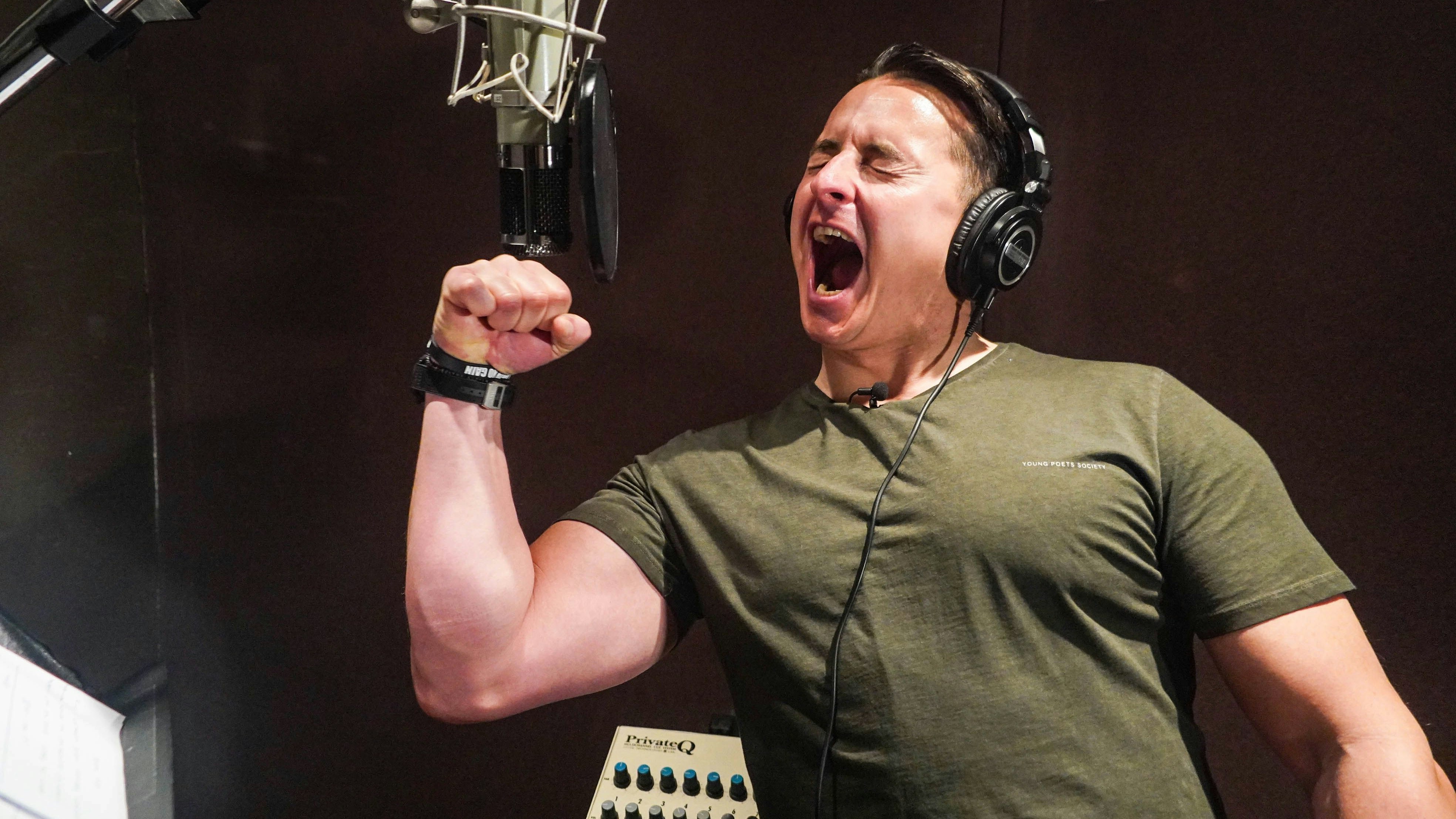 Andreas Gabalier in Nashville im Tonstudio