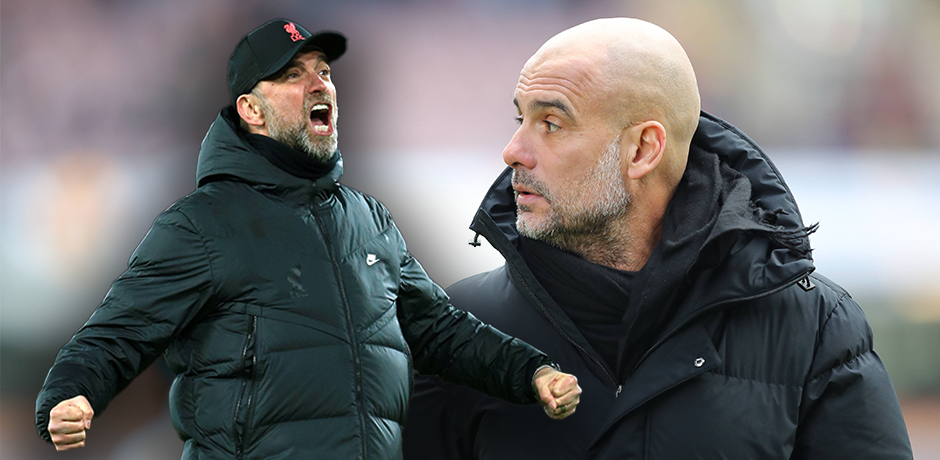 Pep Guardiola und Jürgen Klopp treffen zum bereits 23. Mal aufeinander. 
