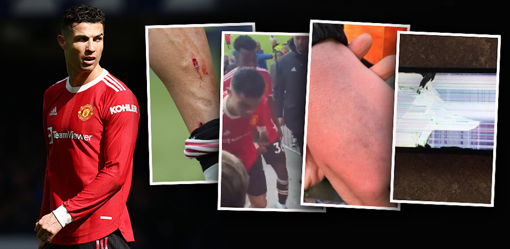 Cristiano Ronaldo zeigte sich als sehr schlechter Verlierer