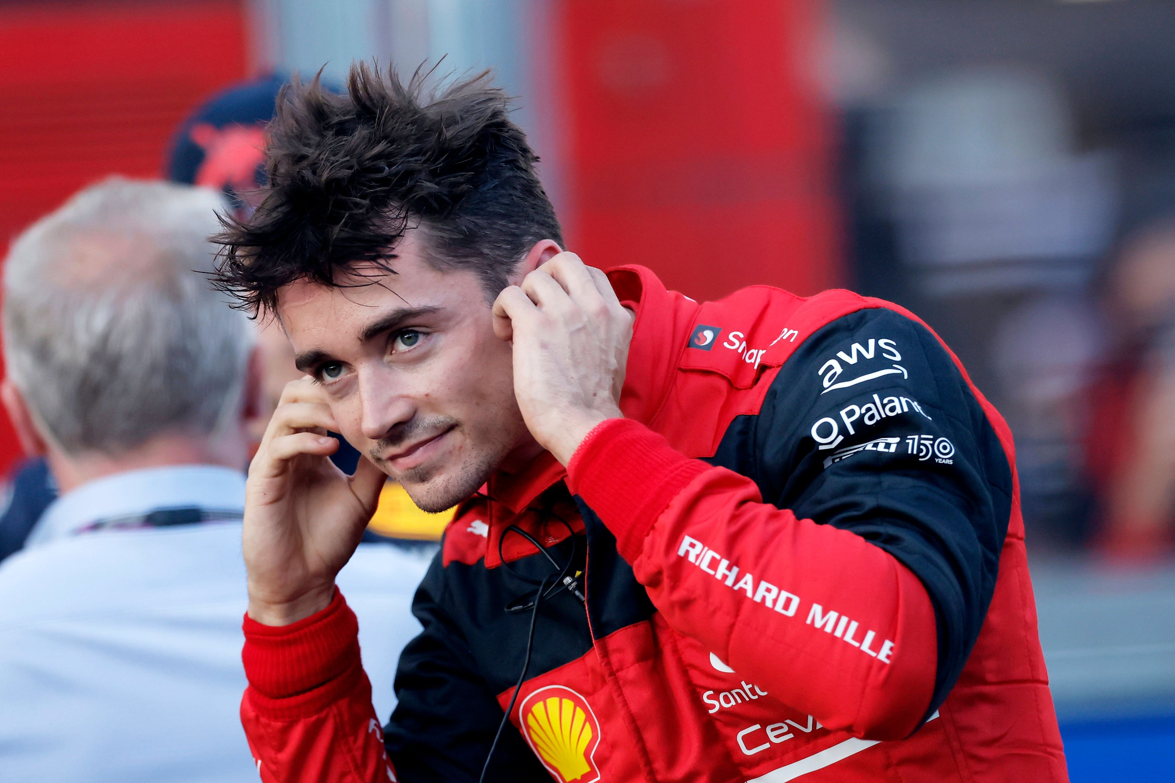 Charles Leclerc könnte in Melbourne seine Pole Position verlieren. 