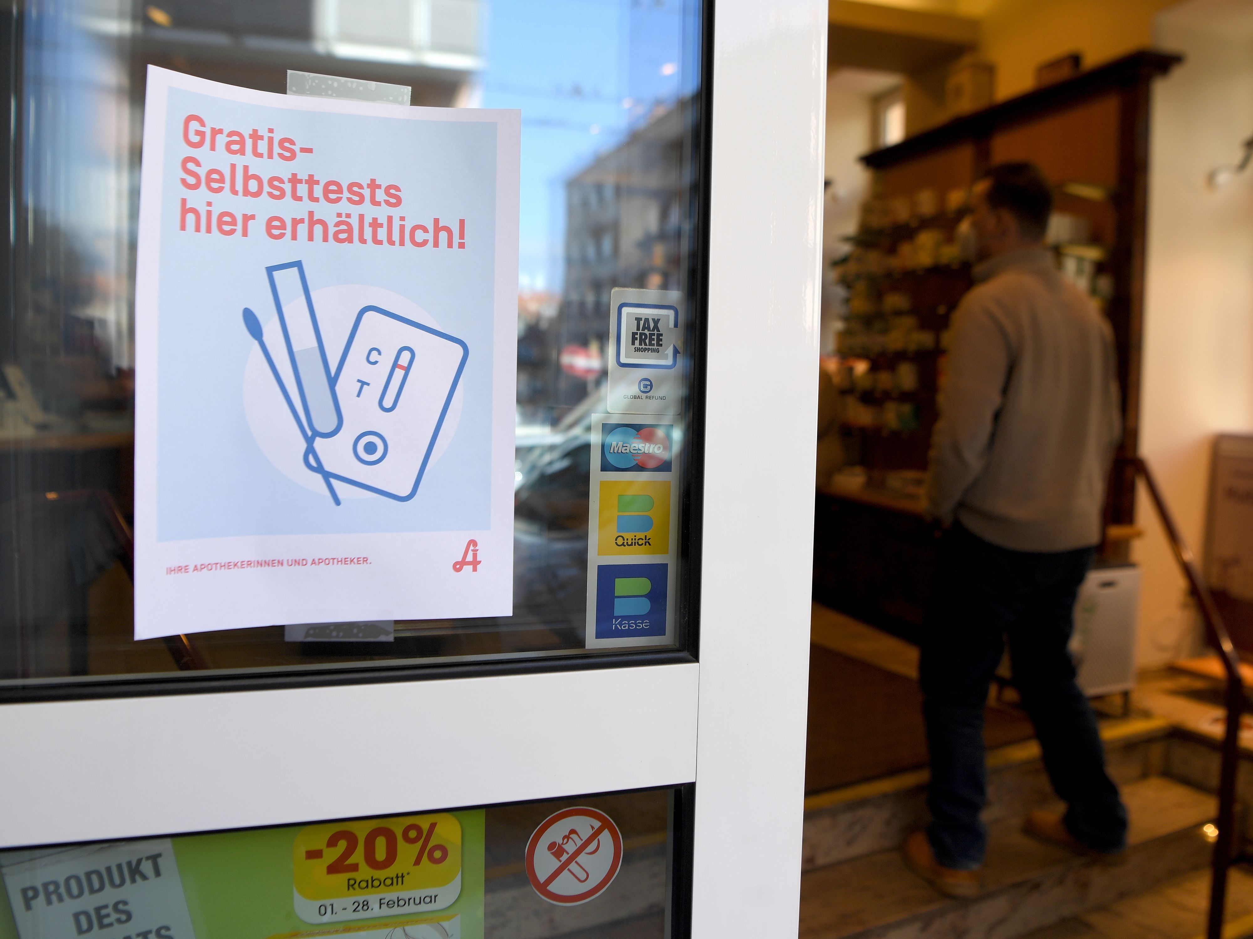 Am Samstag kann man sich die Gratis-Wohnzimmertests in den Apotheken abholen.