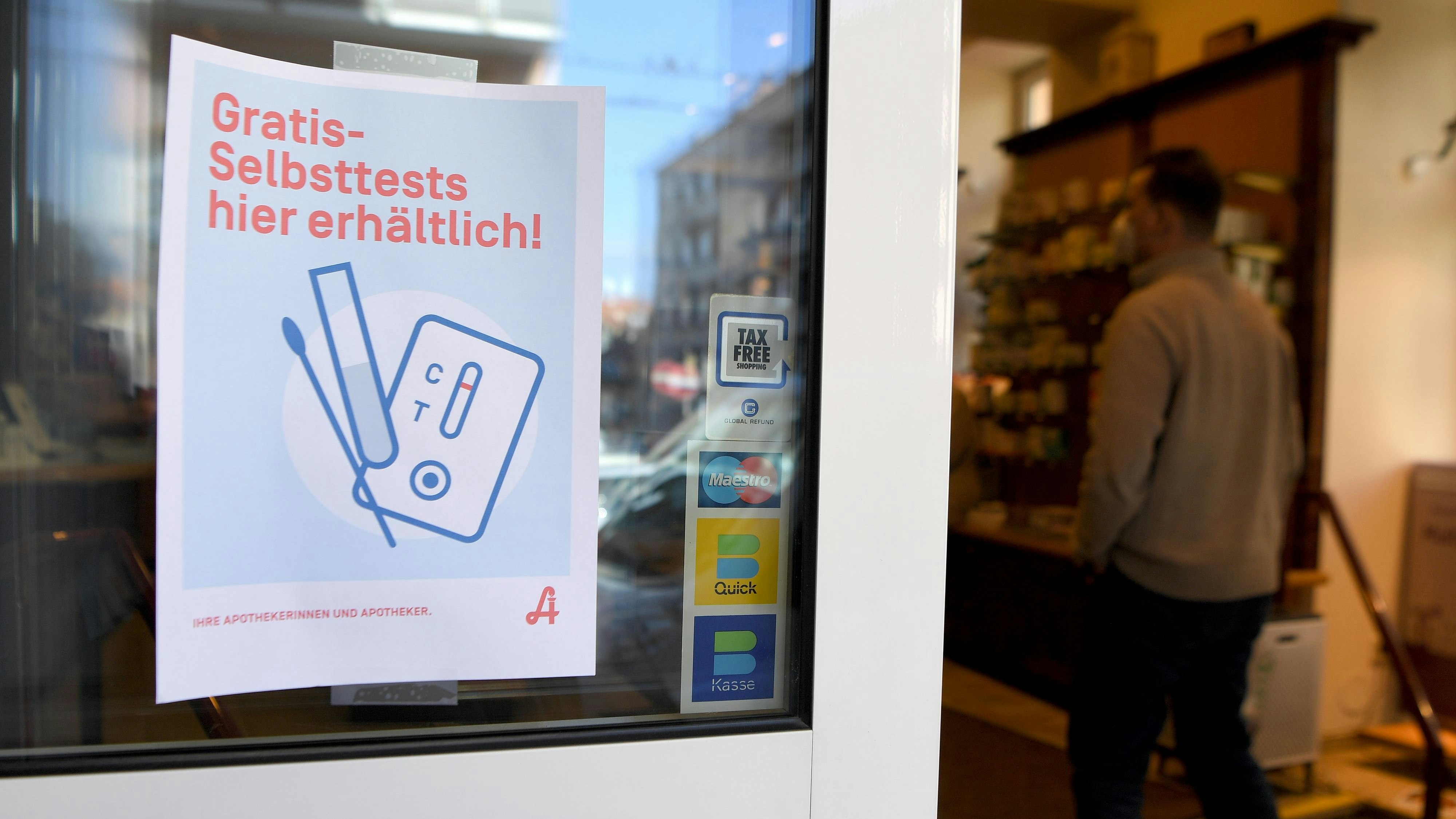 Am Samstag kann man sich die Gratis-Wohnzimmertests in den Apotheken abholen.