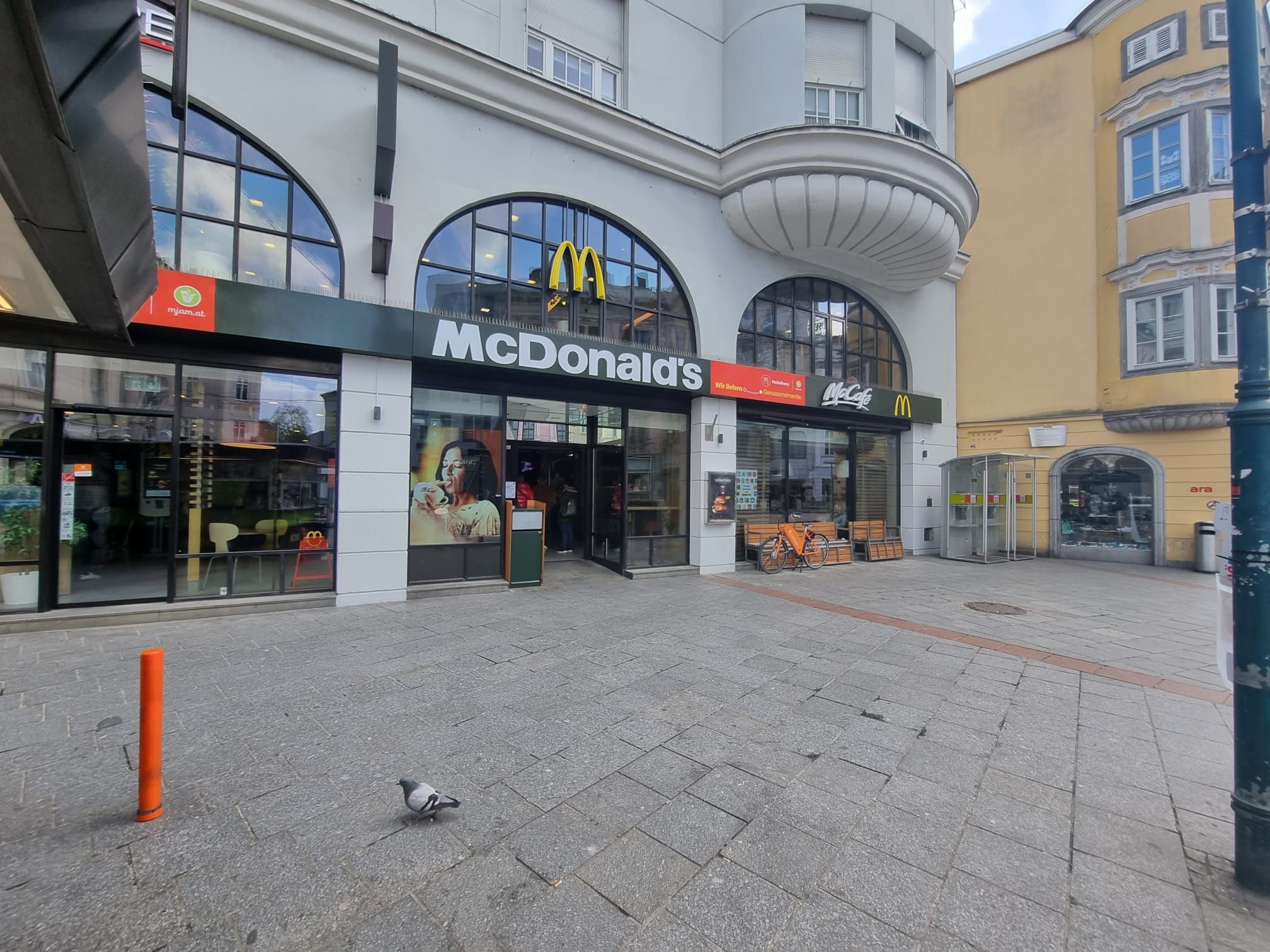 Hier soll der Schanigarten entstehen.