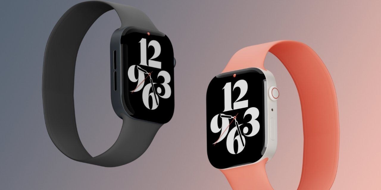 Visualisierung: So könne die Apple Watch Series 8 ausschauen.