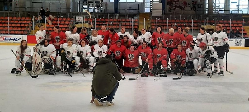 Das Eishockey-Team
