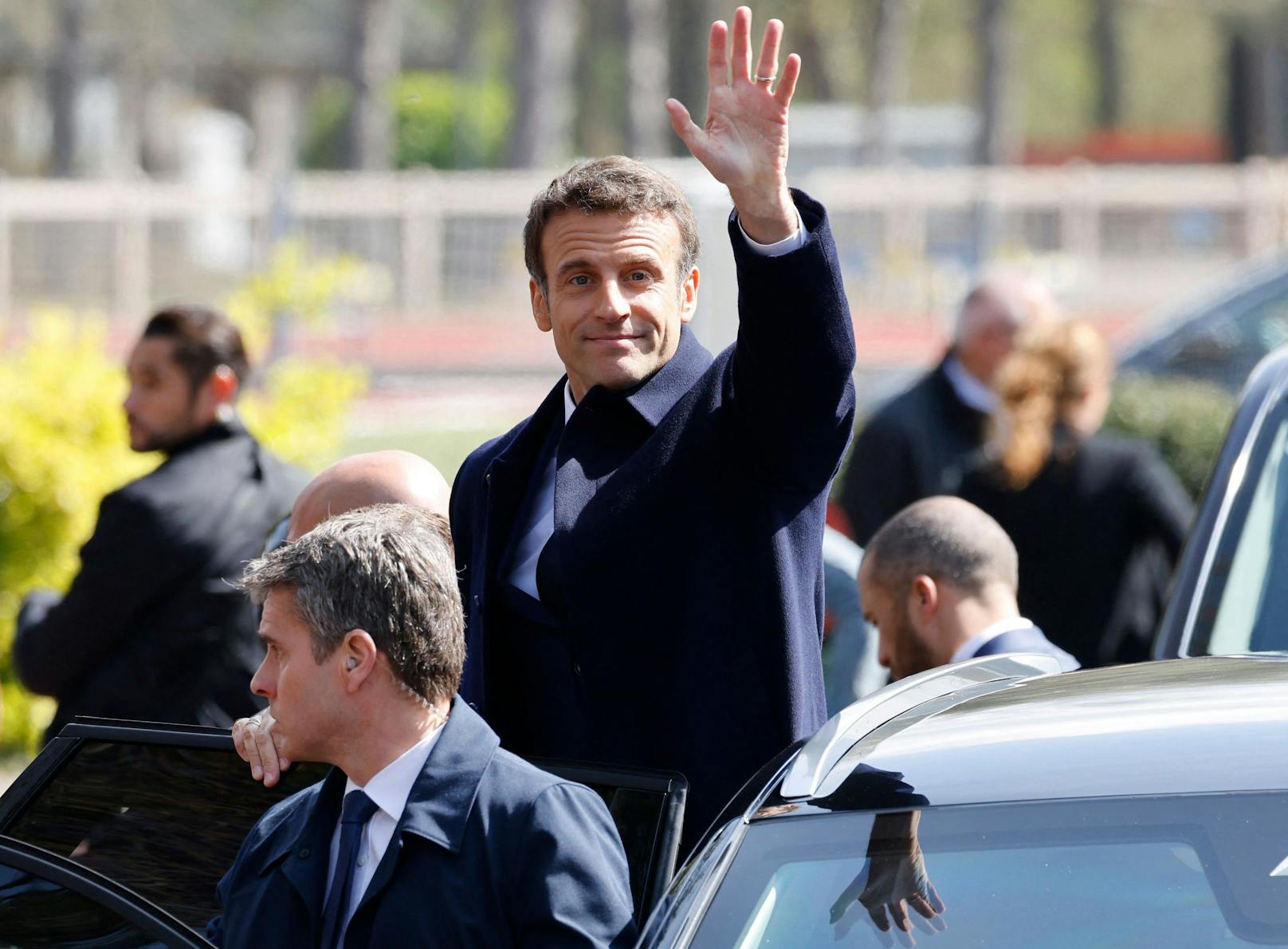Emmanuel Macron kandidiert für eine zweite Amtszeit