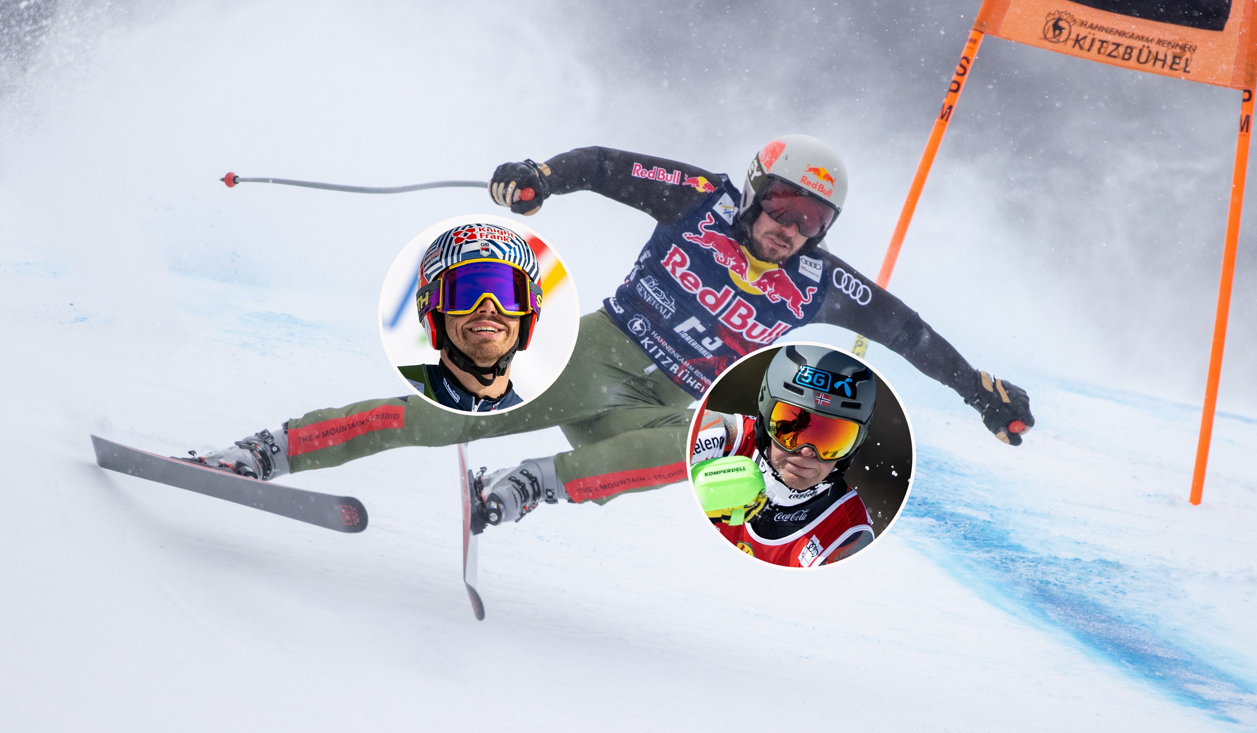 Haugan (r.) und Raposo (l.) könnten bald für Hirscher fahren.