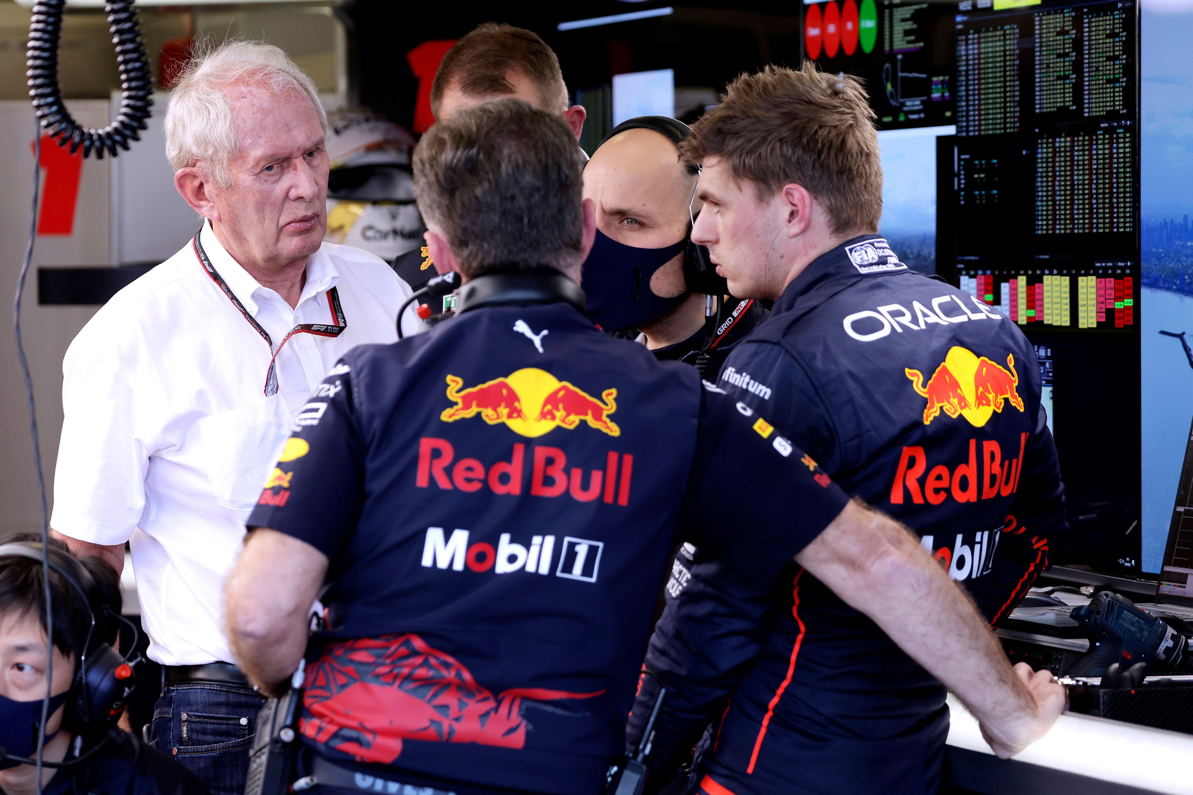 Bei Red Bull rauchen nach dem Verstappen-Ausfall die Köpfe.