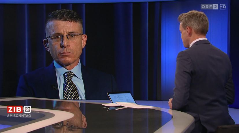 Russland-Experte Gerhard Mangott in der ZIB2