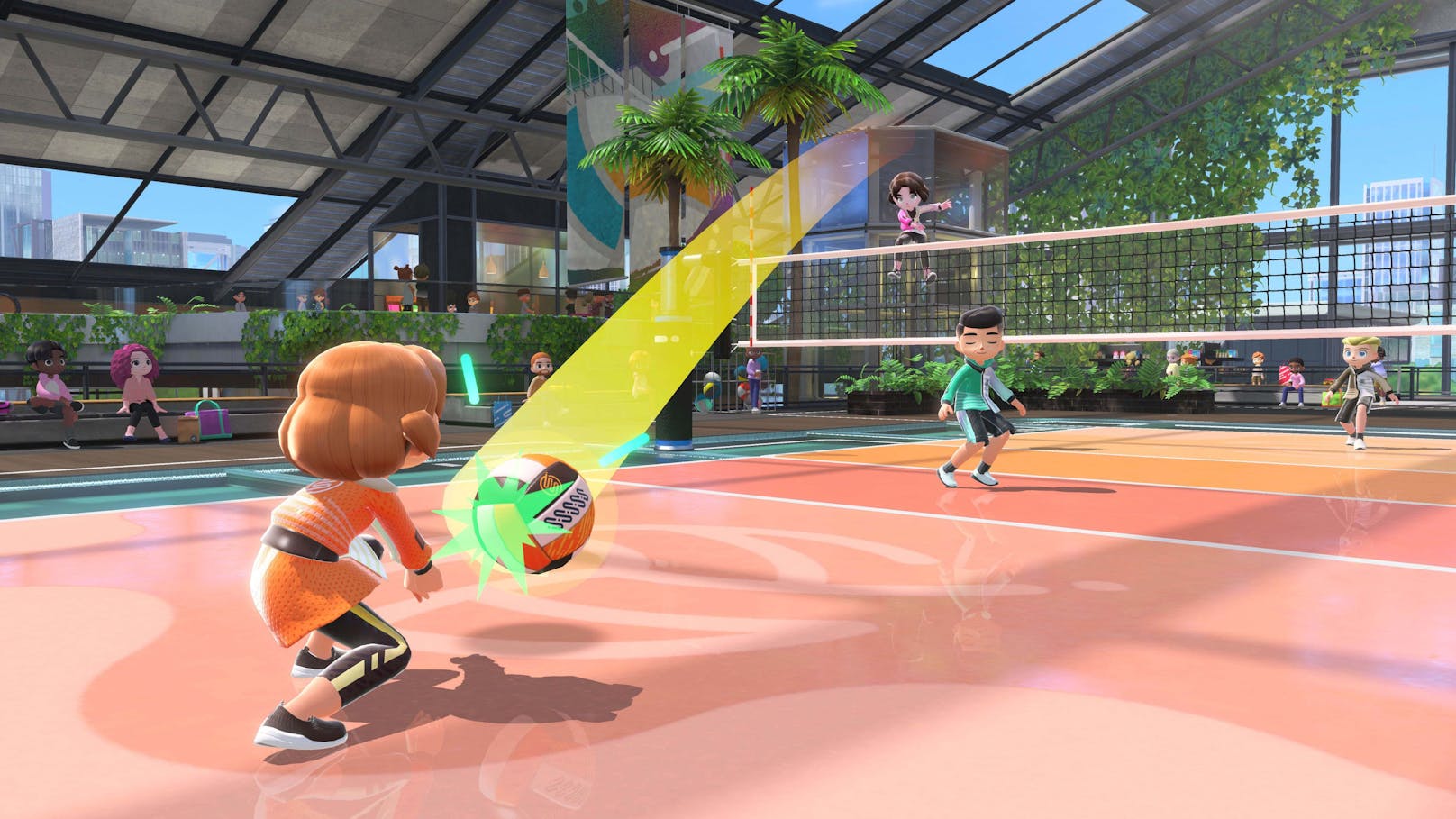 ...mit insgesamt bis zu vier Spielern lokal und online. "Wii Sports"-Spielern werden die beiden Sportarten Bowling und Tennis bereits bekannt sein, neu hinzu kommen zu...
