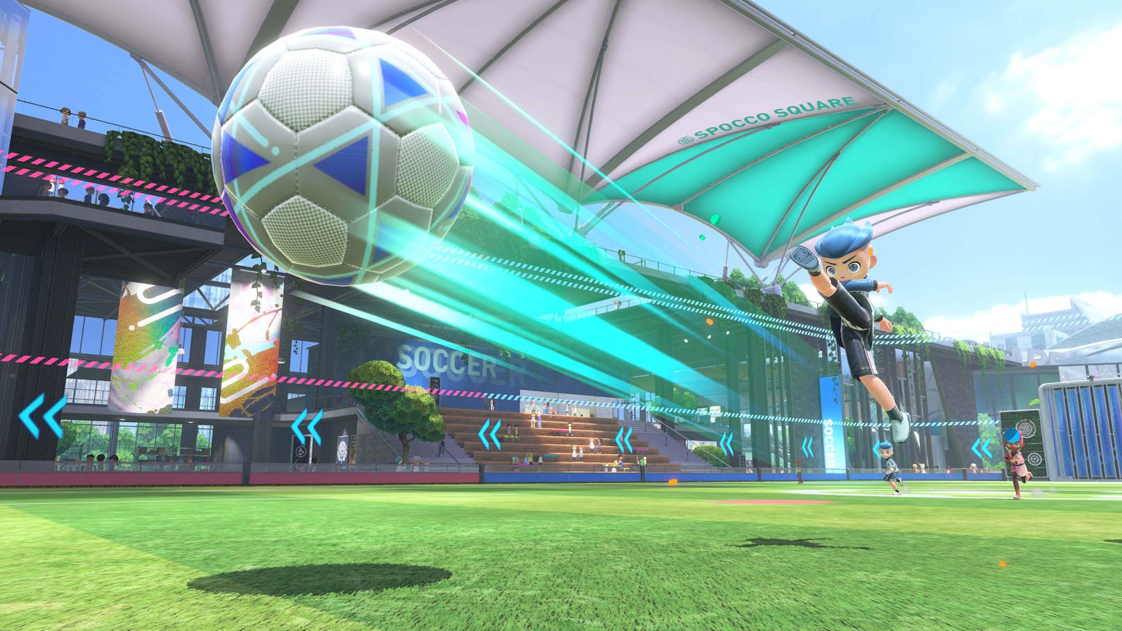 Fußball-Spaß mit gigantischem Ball: "Nintendo Switch Sports" macht Spaß und fit.&nbsp;