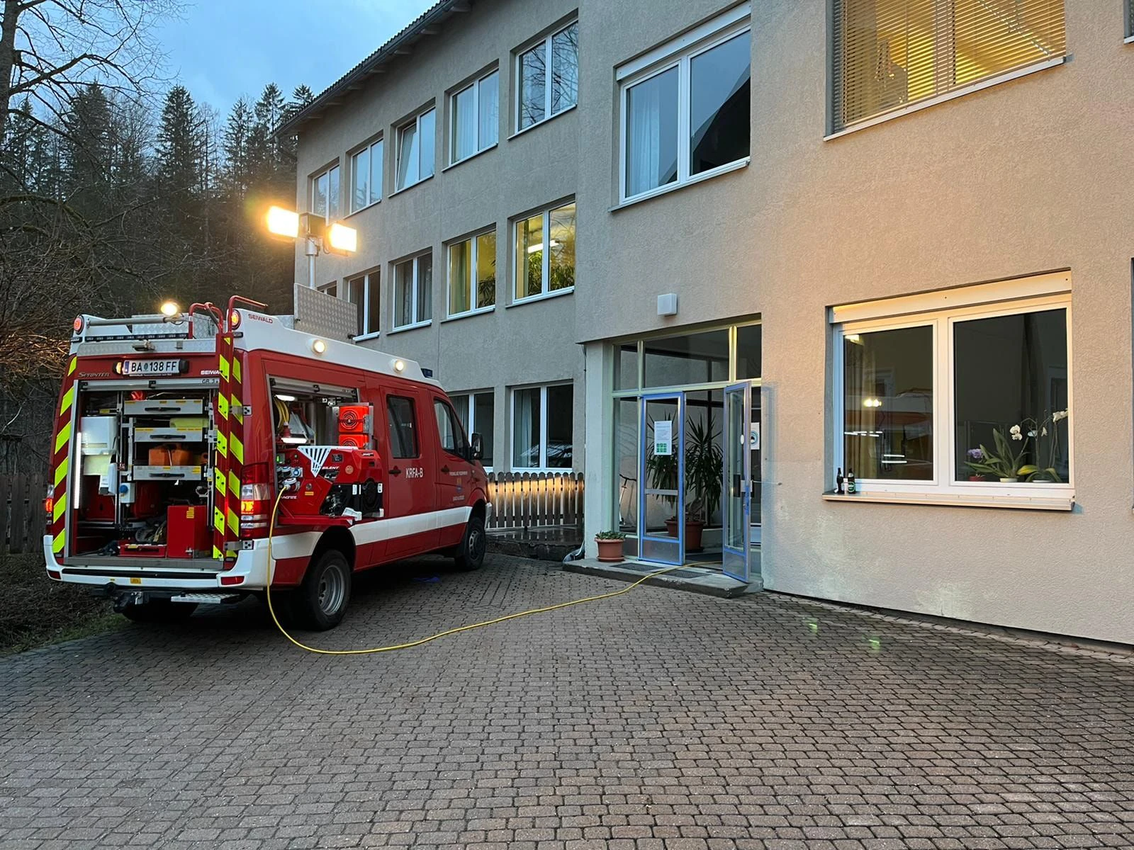 Die Feuerwehr Bad Aussee musste ausrücken.