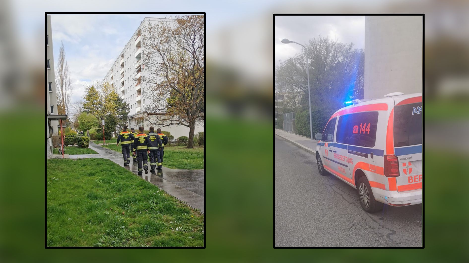Großeinsatz in einem Floridsdorfer Gemeindebau!