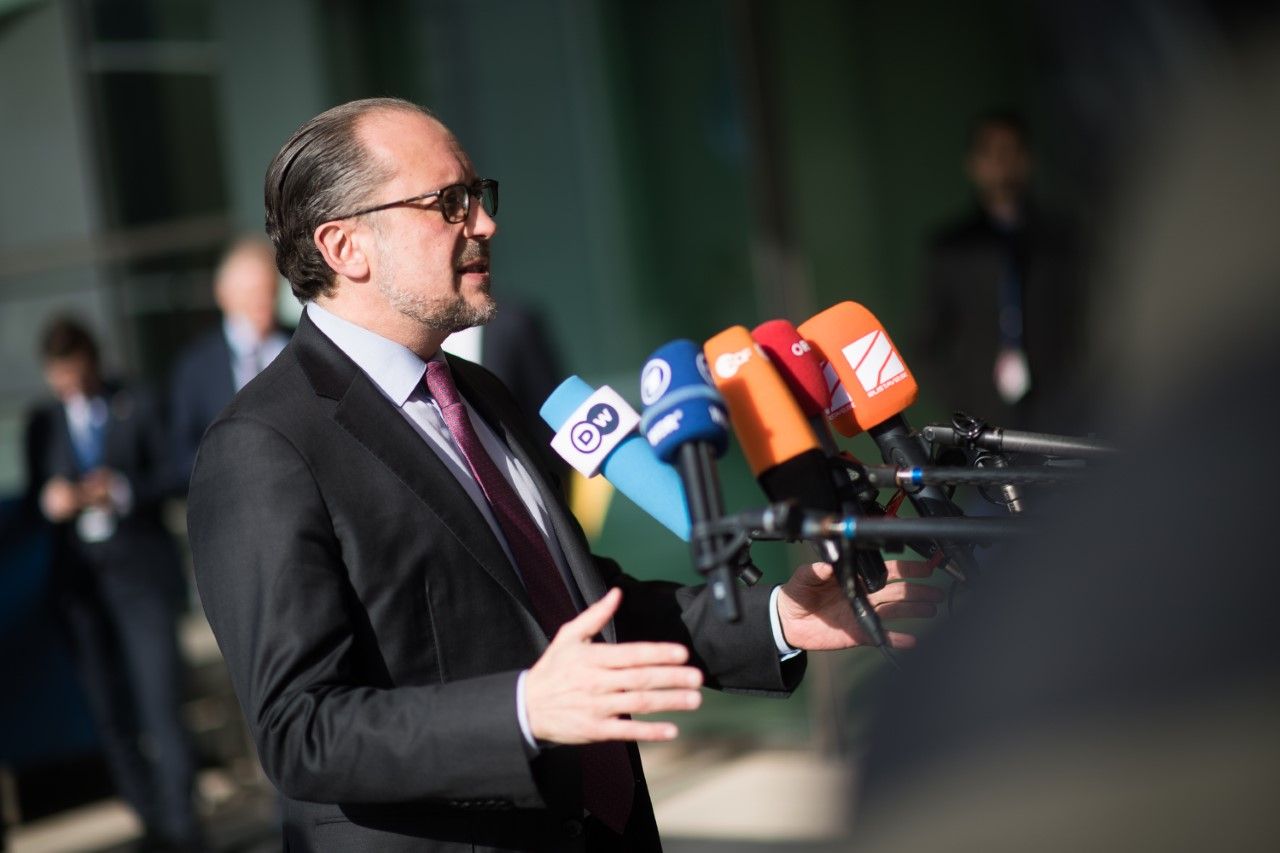 Außenminister Alexander Schallenberg (ÖVP)