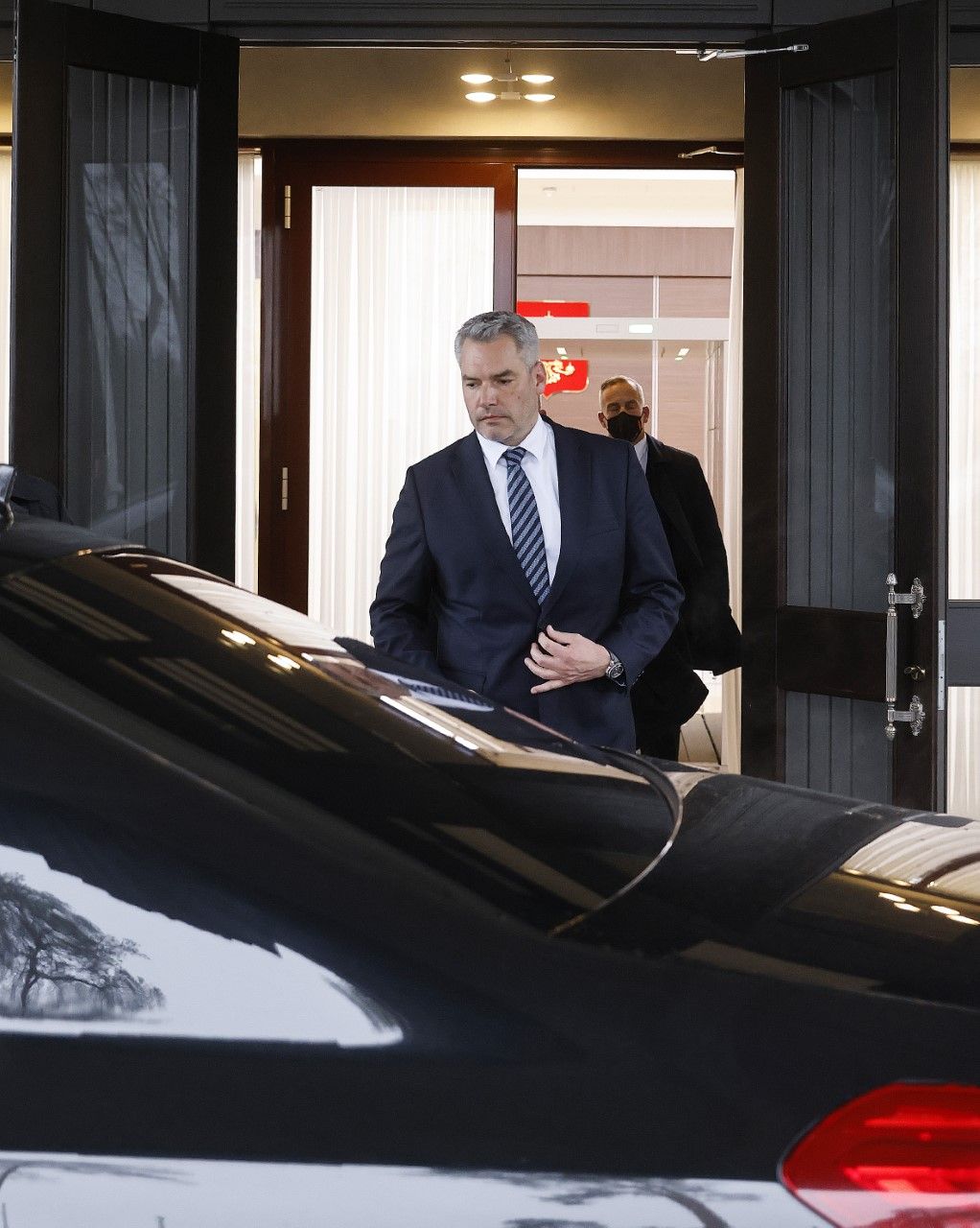 Bundeskanzler Nehammer nach dem Treffen mit Putin